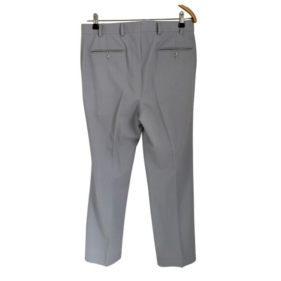 Suitsupply Breska Mens Light Gray Wool Blend Dress Pants Size 50 Flat Front Plea - Picture 6 of 6